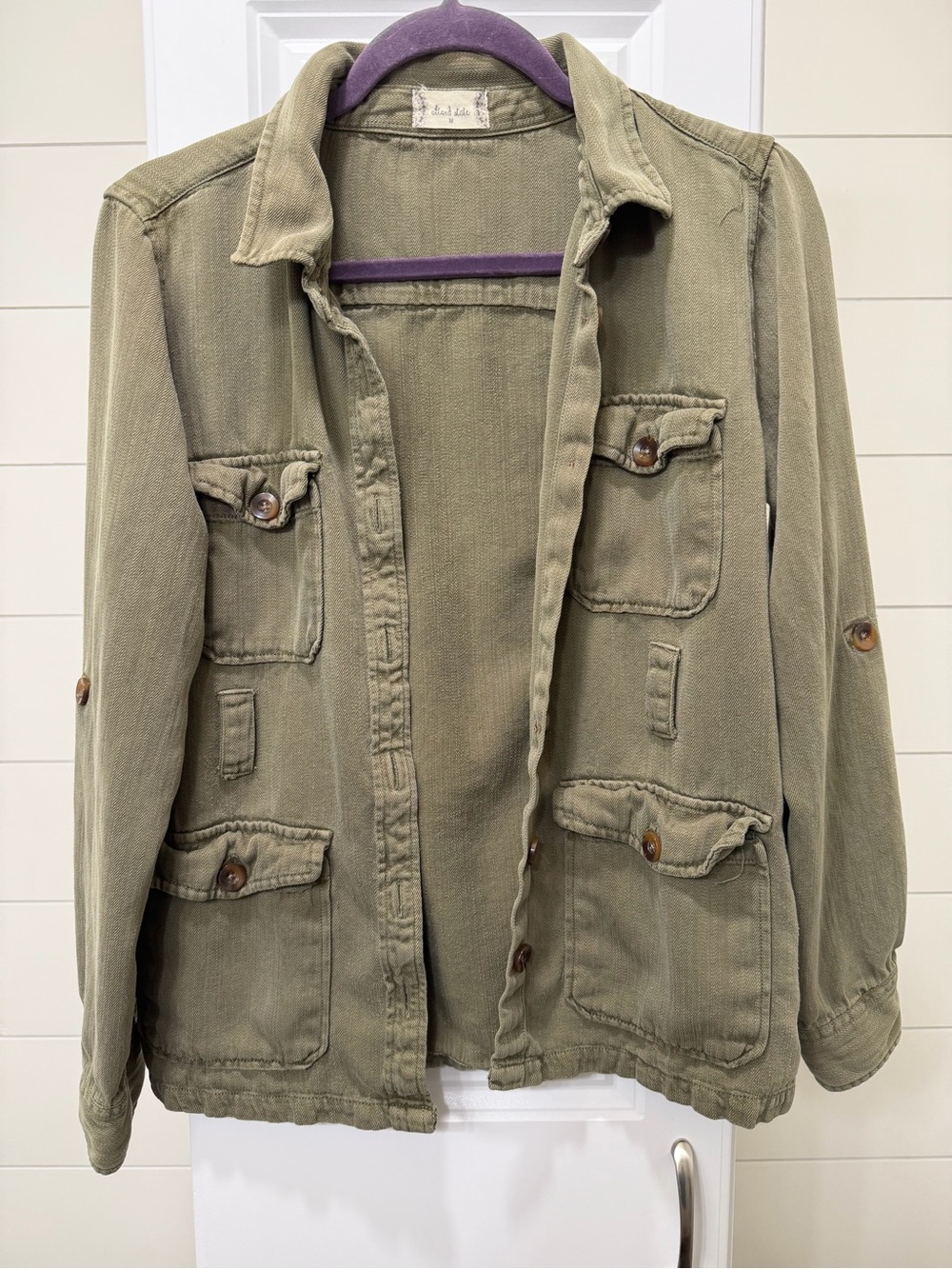 Altar’d State Olive Green Utility Military Jacket Women’s Medium